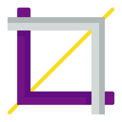 Crop - Free edit tools icons