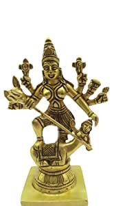 Buy Puja N pujari Bhairava Statue Brass Bhairav Statue Maha Kala ...