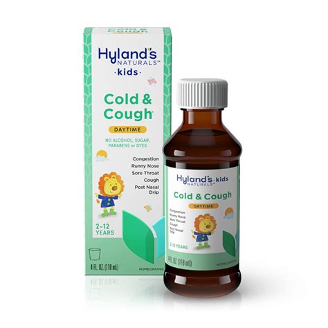 Snapklik.com : Hylands Naturals Kids Cold & Cough, Daytime Cough Syrup ...