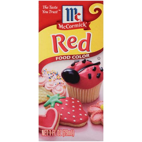 McCormick Red Food Color, 1 fl oz Food Coloring - Walmart.com