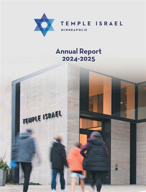 2025 Annual Report — Temple Israel Minneapolis