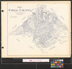 Map of Comal County. - The Portal to Texas History