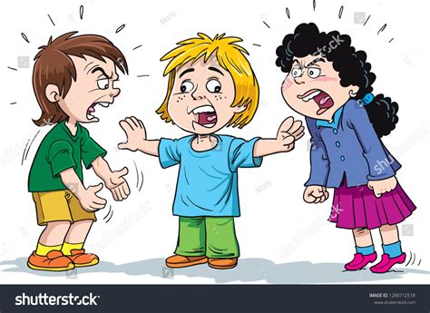 Children Yelling At Each Other