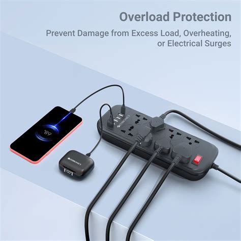 Zebronics Power Bar 282 Power Extension Strip