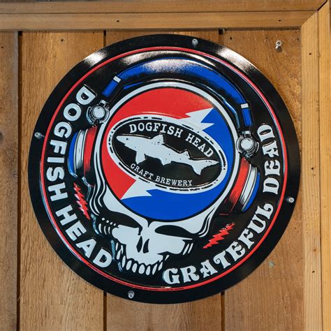 Dogfish Head x Grateful Dead Round Tin Tacker