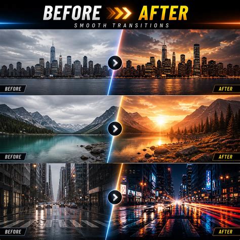 175+ Davinci Resolve Transitions Pack | Video Editing Presets | Drag ...