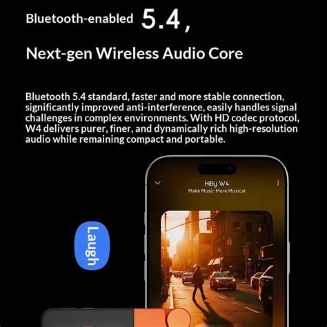 HiBy W4 Portable DAC & Amp | Bluetooth 5.4 Hi-Res USB DAC