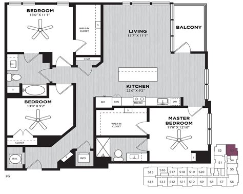 High Rise Atlanta Apartments | Floor Plans | Alexan on 8th