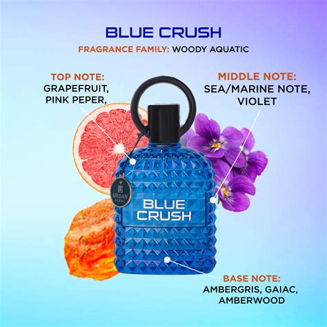 Buy Urban Scent Blue Crush Perfume for Men – 100ml – Lyla Blanc India