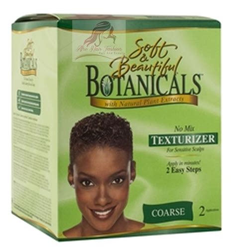 Afro Hair Fashion | Soft N Beautiful Botanicals No Lye No Mix Texturizer