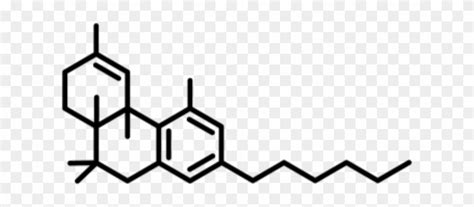 Image result for THC Molecule Vector