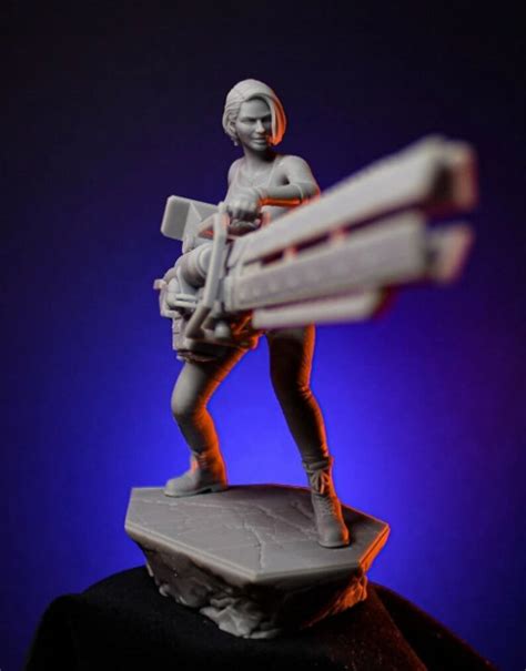 Jill Valentine Resident Evil Horror STL File Digital for - Etsy India