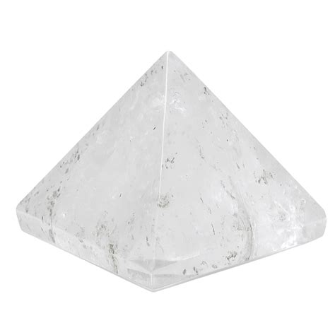 Crystal Heaven Certified Clear Quartz Pyramid 1 Inch Crystal Pyramid ...