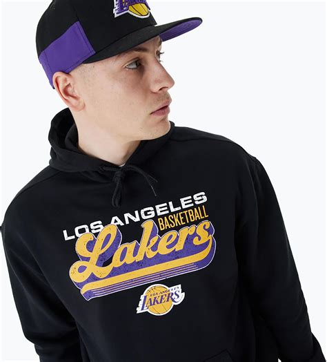 New Era Bluza Męska Nba Graphic Os Hoody Los Angeles Lakers Black ...