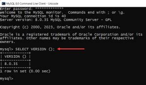 Image result for How to Check MySQL Version in Cmd