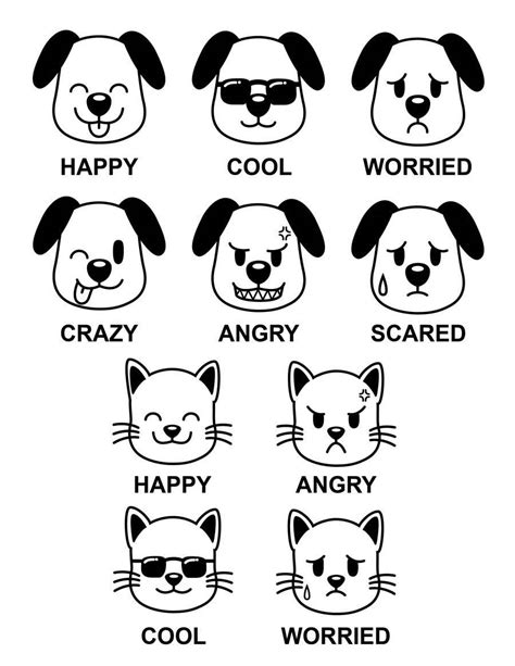 Series Cartoon drawings dogs and cats | Freelancer
