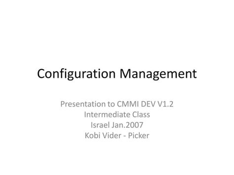 Image result for Configuration Management Tutorial