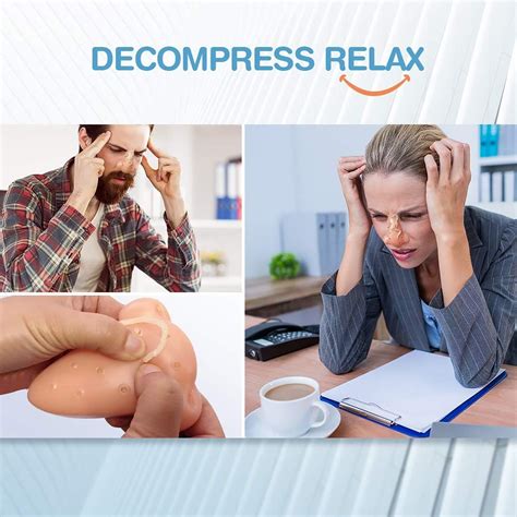 Buy Pimple Popping Toy, KYW Pimple Popper Toy Funny Nose Stress Relief ...