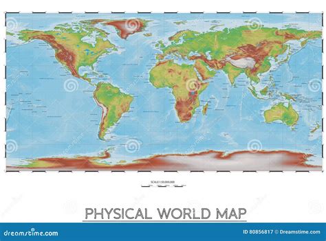 World Map Physical Features 的图像结果