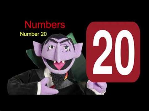 Numbers- number 20 - YouTube