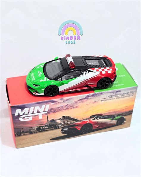 Mini GT Lamborghini Huracan EVO - Bologna Airport (Open Box) - Buy At ...