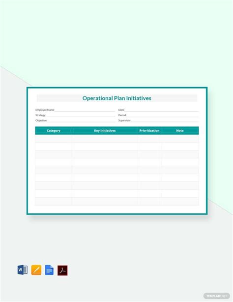 Project Operational Plan 的图像结果