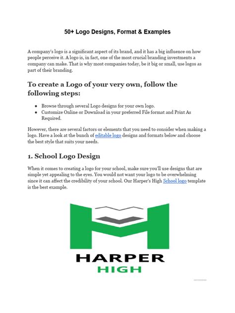 50 Logo Designs Format Examples. | PDF | Brand | Logos