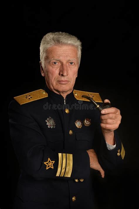 Military Mature General on the Table Stock Image - Image of power ...