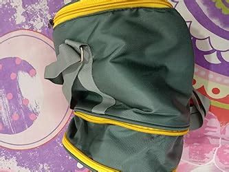 FOONTY 4 Cum 3 Storey Fabric Waterproof Lunch Bag (Grey) 7060 - Pu ...