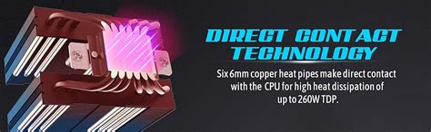 Ant Esports ICE C621 CPU Cooler/CPU Fan with ARGB LED PWM Dual Fans ...