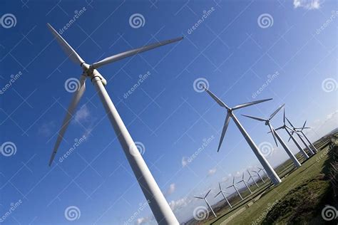 Windfarm stock photo. Image of development, moor, dioxide - 4534988