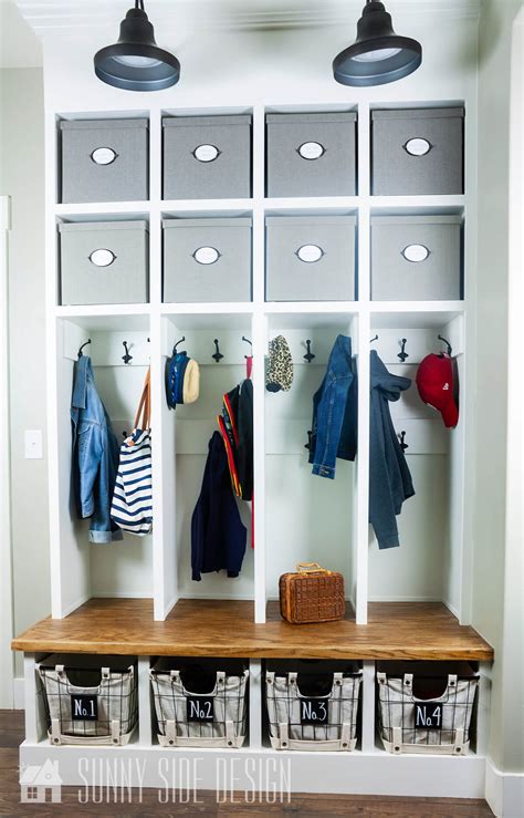 How to Build Mudroom Built-ins | Sunny Side Design