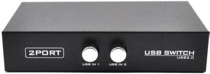 ATEKT 2 Port USB Switch Switch Sharing Switcher Selector Adapter Hub ...