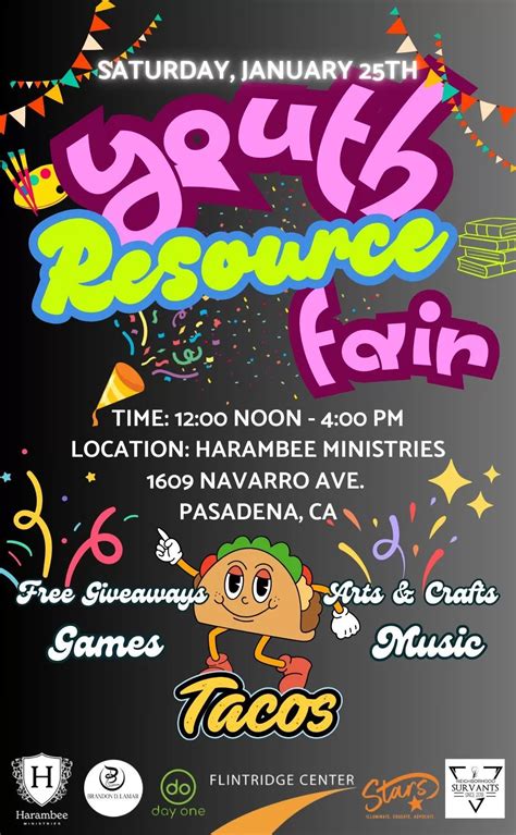 Harambee Ministries Youth Resource Fair - Jericho Road Pasadena