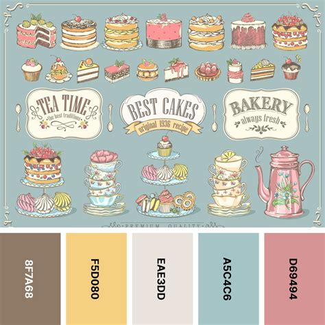 30 Vintage Color Palettes for Nostalgic Designs - Color Meanings ...