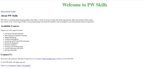 Coding a Website HTML 的图像结果