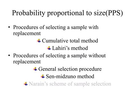 Image result for Probability-proportional-to-size sampling PPS Sampling Examples