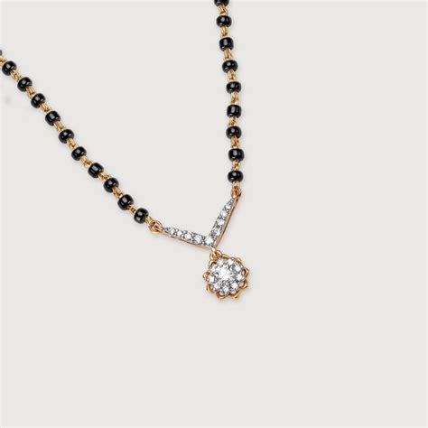14KT Idyllic Diamond Mangalsutra