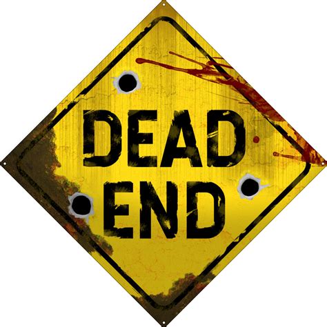 Image result for Dead-End Sign