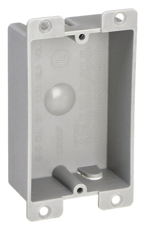 CANTEX, PVC, Nonmetallic Material & Nominal Size, Electrical Box ...