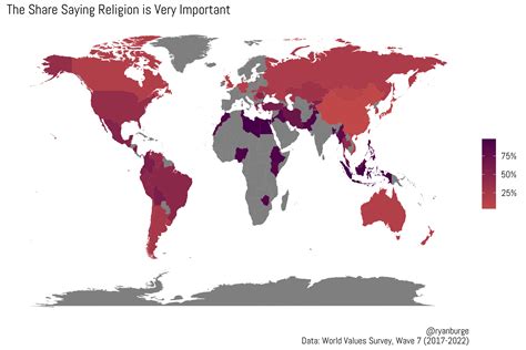 Examining The Countries That Are The Most (And Least) Religious