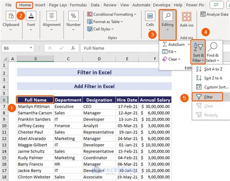 Image result for Enable Filtering Excel