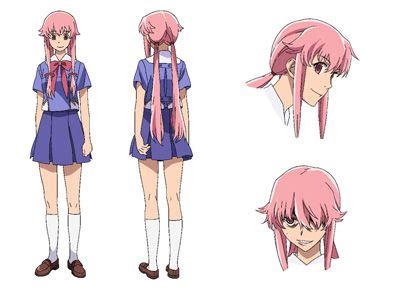 Yuno Gasai - Future Diary - Anime Characters Database | Mirai nikki ...