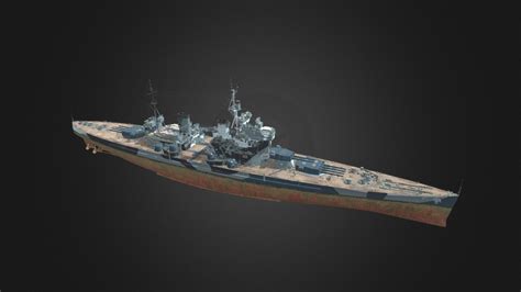HMS King George V - Download Free 3D model by SB-129 (@hrd4588 ...