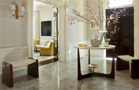 Ideas on How To Style Your Round Entryway Table | LuxDeco