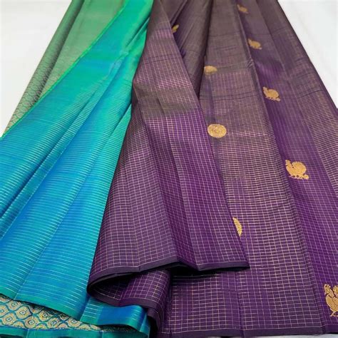 Tantalizing Purple Soft Silk Saree With Effulgent Blouse Piece ...