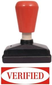 SSS IMPRESSIONS Verified Type82 Pre-Inked Stamp Price in India - Buy ...