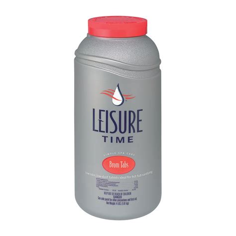 Leisure Time 45430 Bromine Tabs, 4-Pound : Amazon.in: Garden & Outdoors