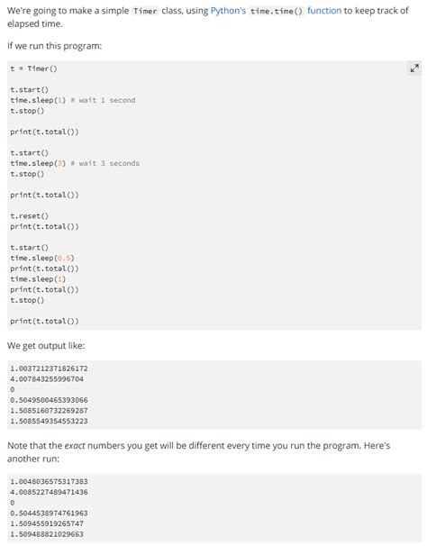 How to Code a Timer into Your Python Code 的图像结果