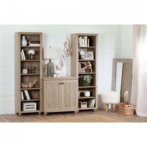 Hopedale Narrow 6-Shelf Bookcase * D - South Shore Industries | AFW.com